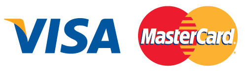 We now accept Visa and MasterCard